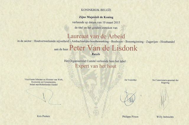 Laureaat Van De Arbeid